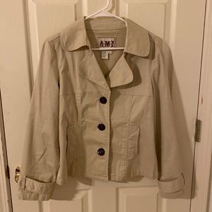Lightweight tan jacket
